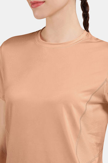 Amante Quick Dry Relaxed Top - Cafe Creme — image 5